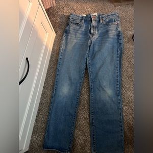 Universal Thread high rise slim straight jeans